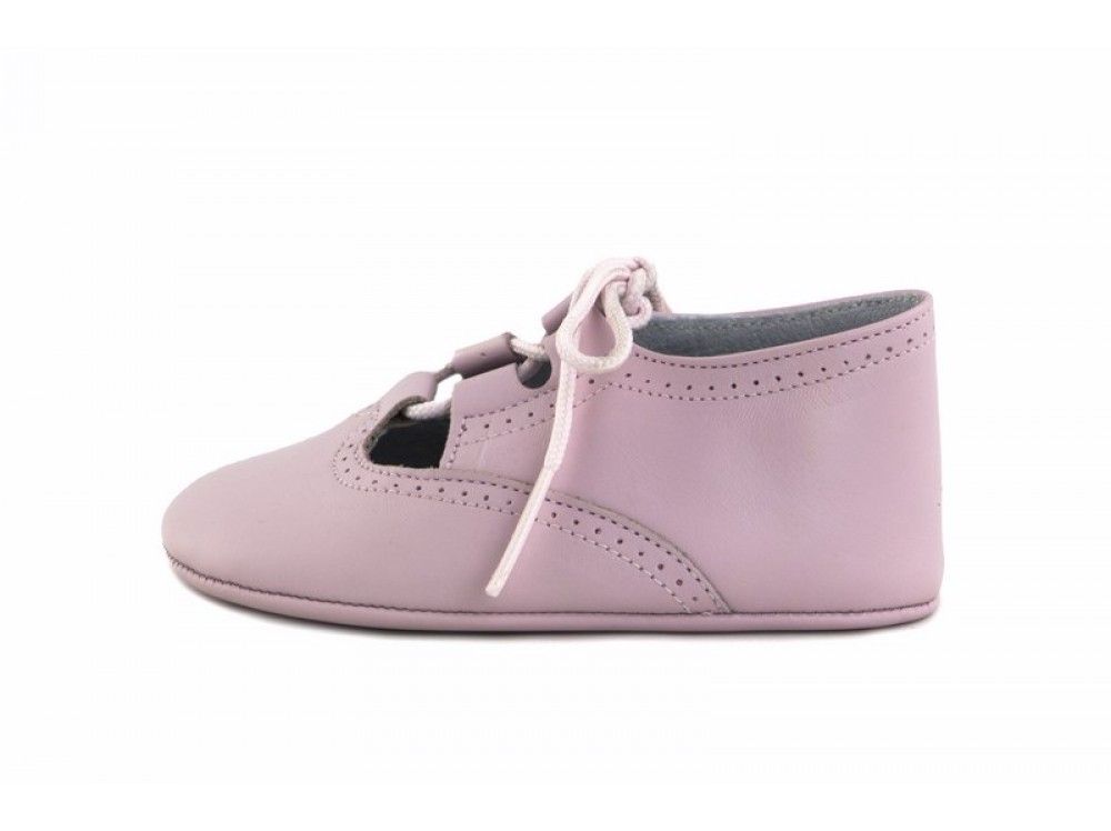 Zapatito de cuna piel rosa SP112 de Jeromín