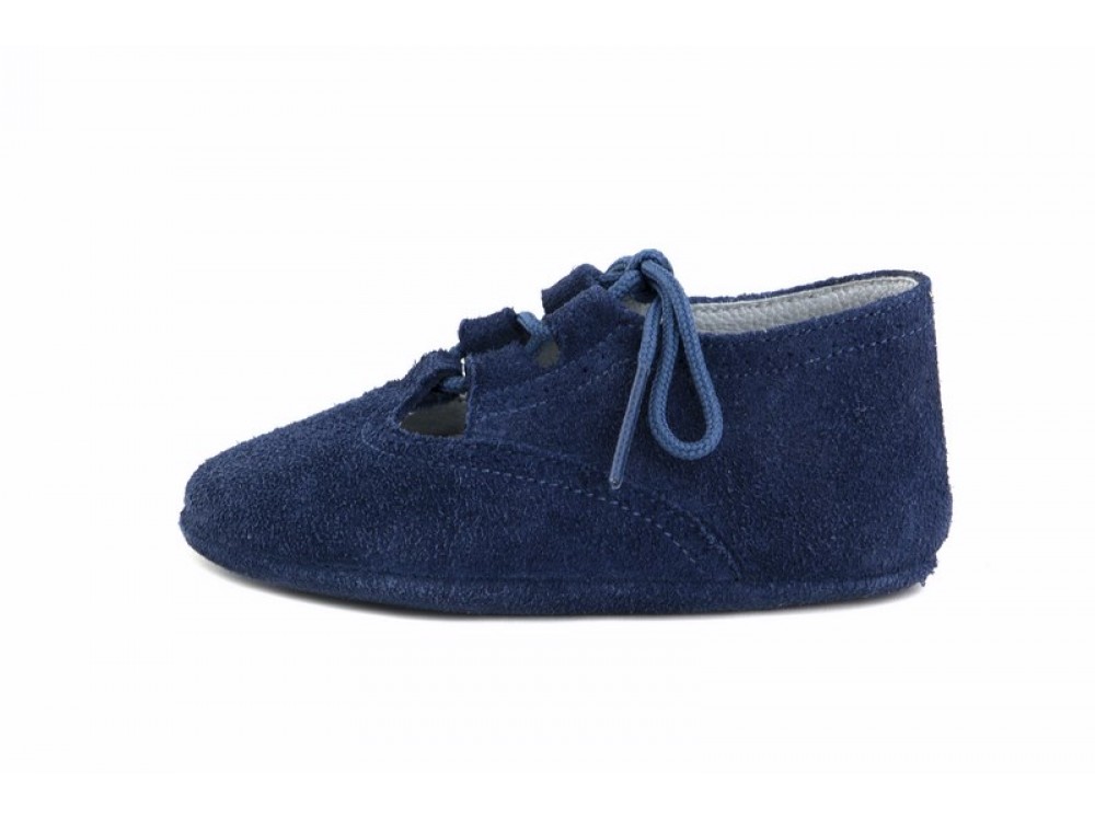 Zapatito de cuna ante azulón SP112 de Jeromín