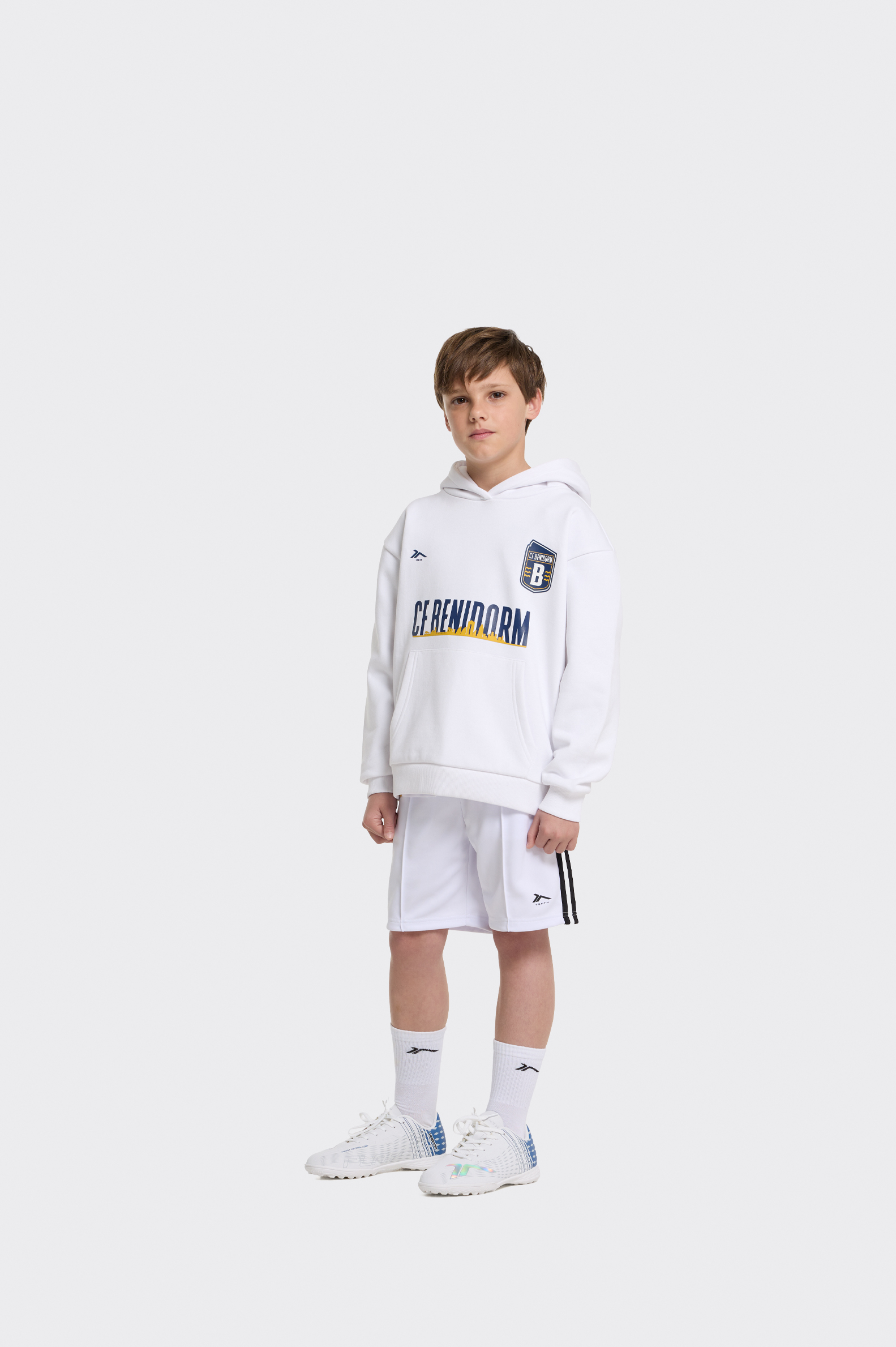 SUDADERA C.F BENIDORM Tenth CAPUCHA NIÑO