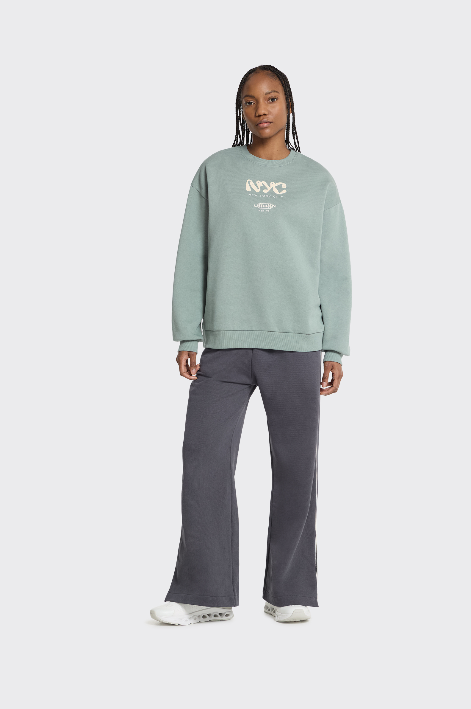 SUDADERA ESSENTIALS Tenth BASIC MUJER