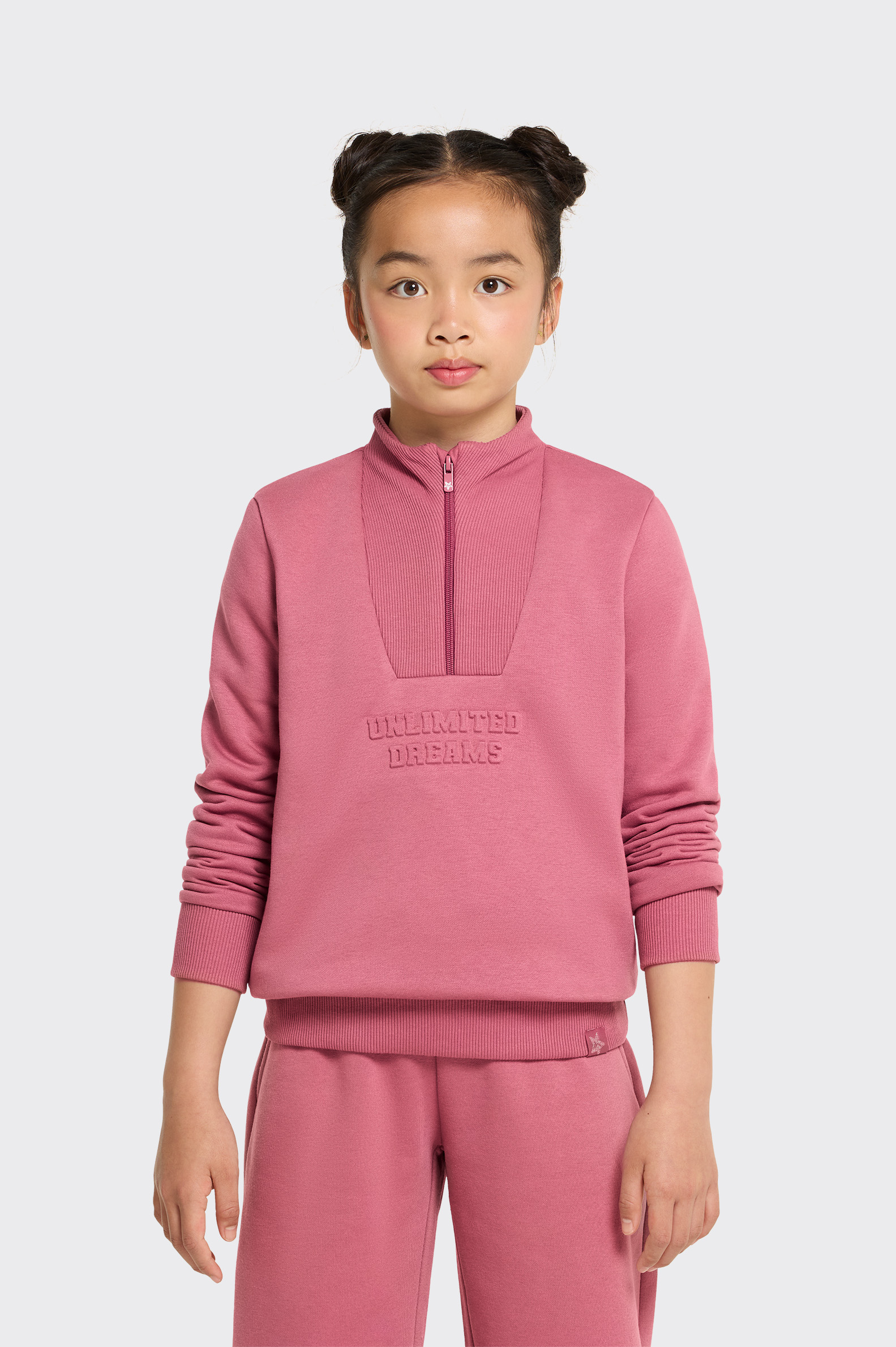 SUDADERA ESCOLAR Tenth HALF ZIPPER NIÑA