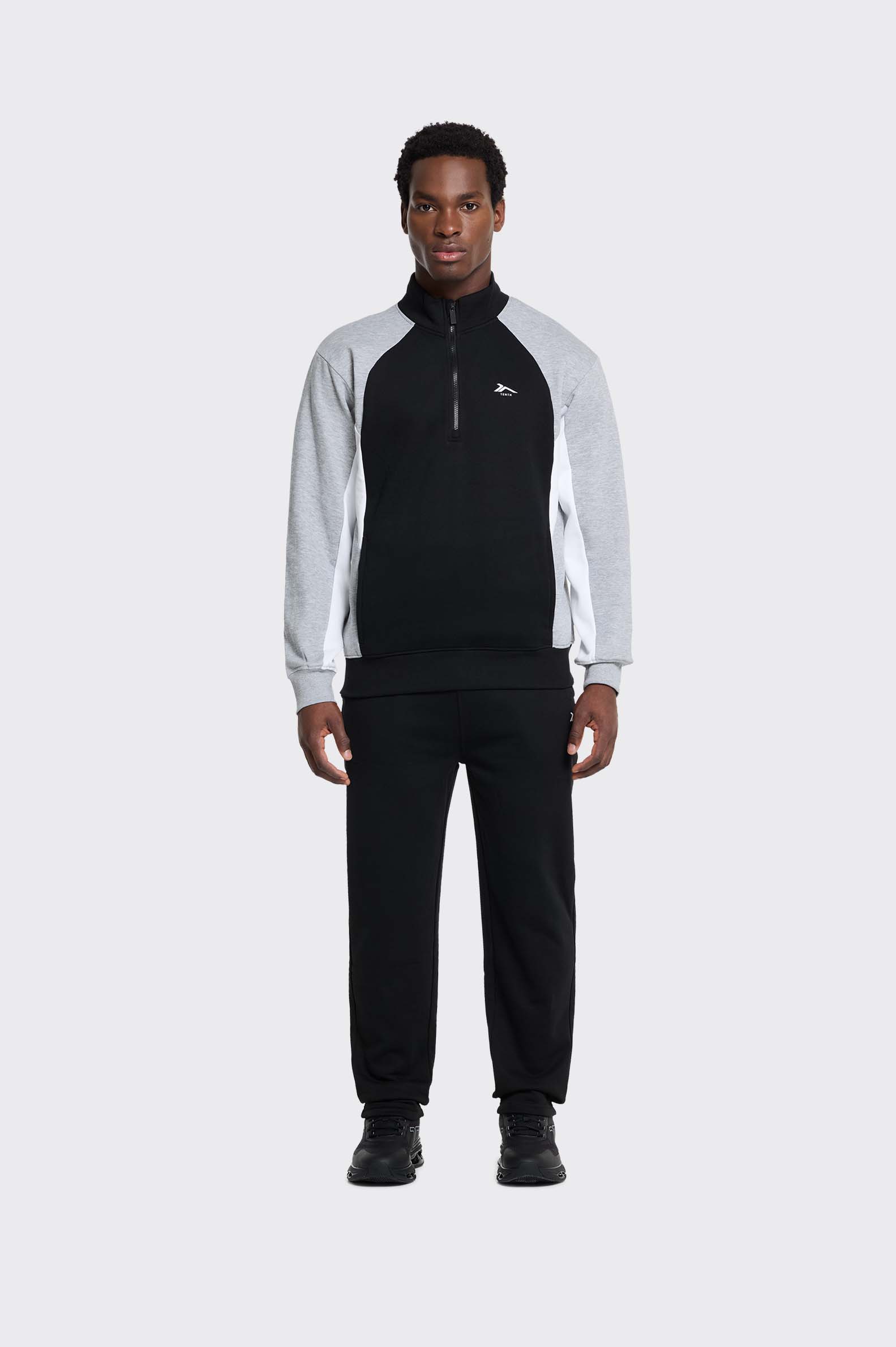 SUDADERA ESSENTIALS Tenth MEDIA CREMALLERA HOMBRE