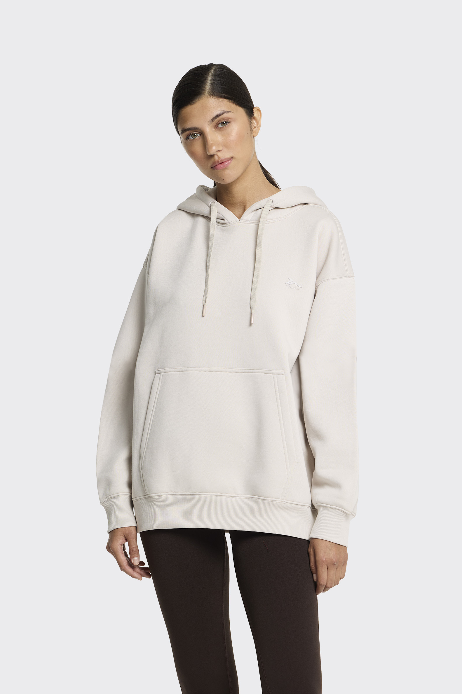 SUDADERA ESSENTIALS Tenth CAPUCHA OVERSIZE MUJER