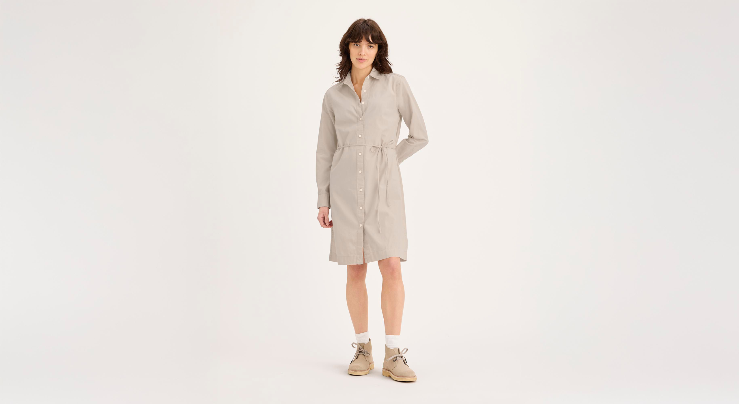 Midi Shirt Dress, Regular Fit