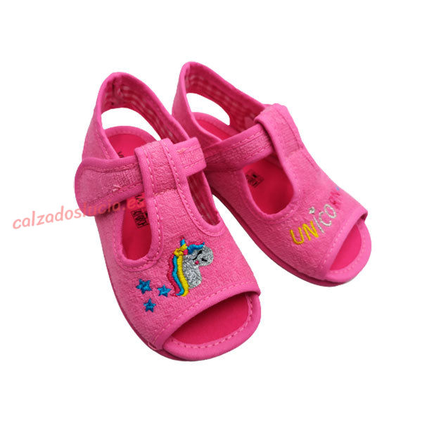 Sandalia de rizo unicornio Vulca-Bicha