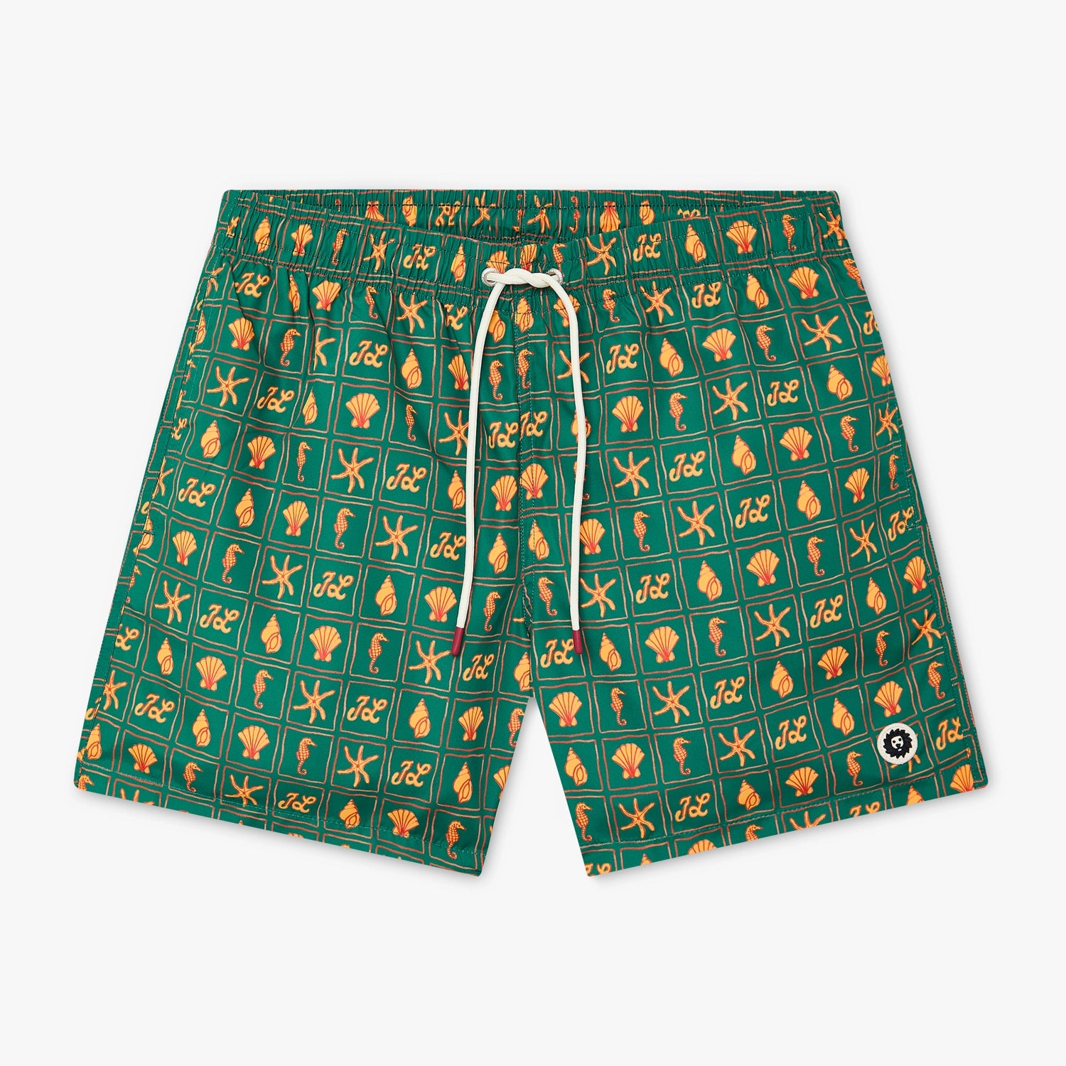 Shore Finds Swim Shorts - Dark Green