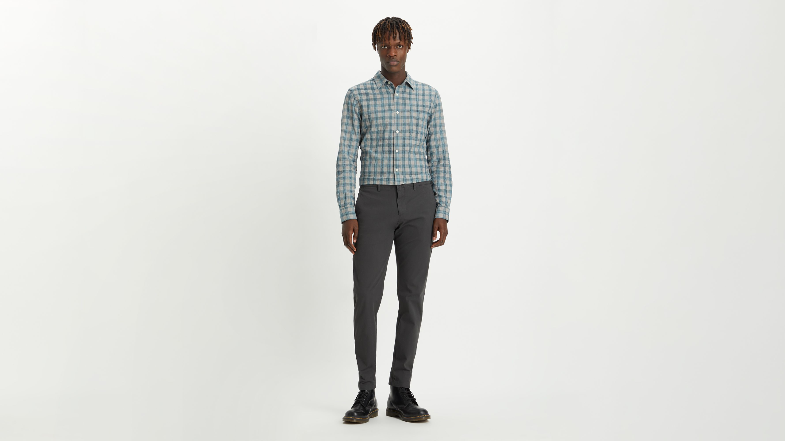 Crafted Khaki Pants, Slim Tapered Fit