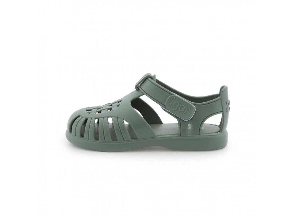 Cangrejera verde gris con velcro TOBBYVEL Igor