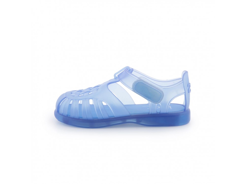 Cangrejera azul translúcido con velcro TOBBYVEL Igor