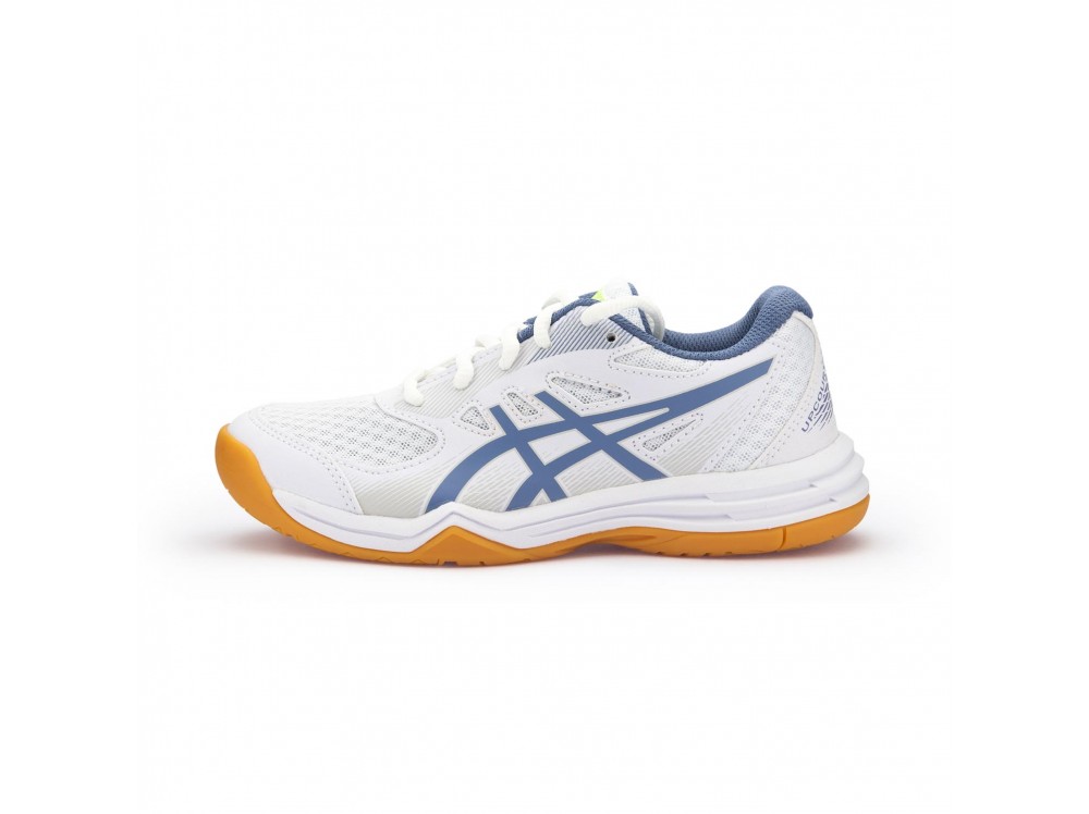 Deportiva para tenis blanco/celeste UPCOURT5GS de Asics