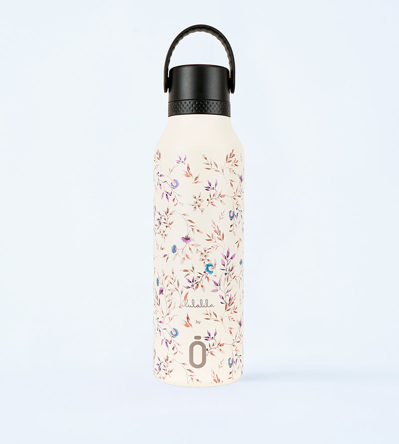 Botella térmica 600ml Runbott - Lulalila Wildflowers