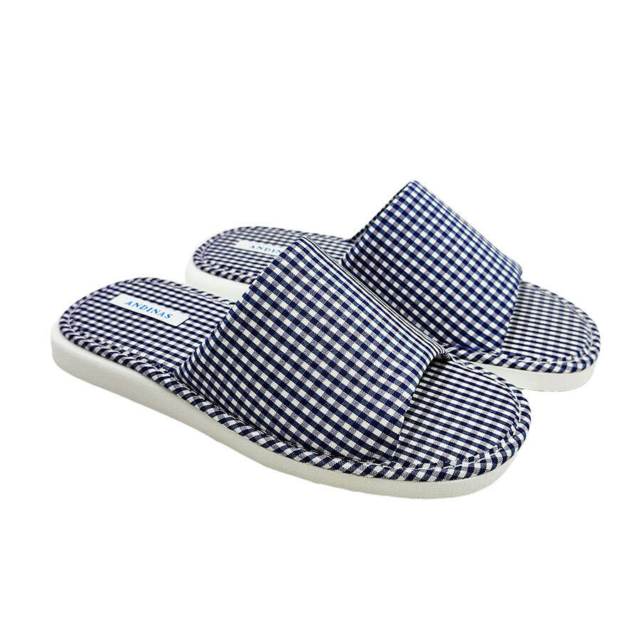 Zapatilla casa lona vichy Andinas