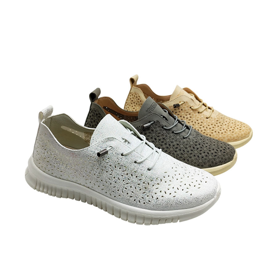 Zapatillas de vestir caladas de Yumas Curazao