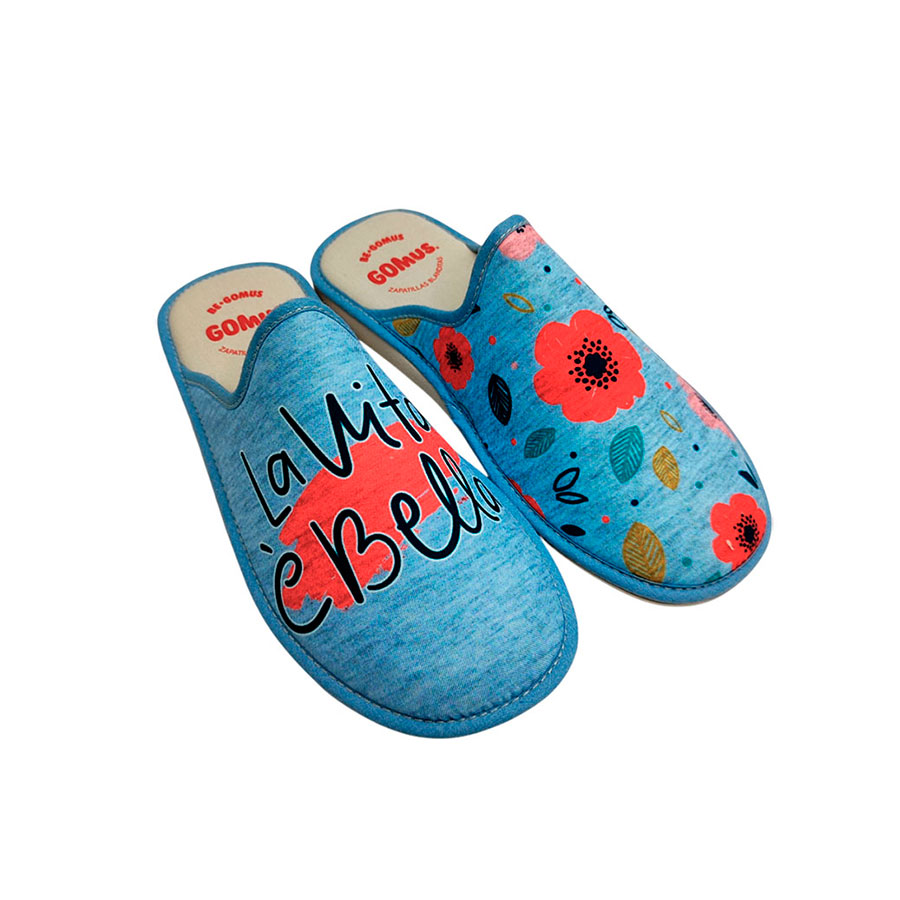 Zapatilla casa de verano La Vita è Bella Gomus