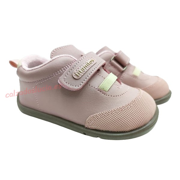 Zapatilla respetuosa de Titanitos Luigi rosa