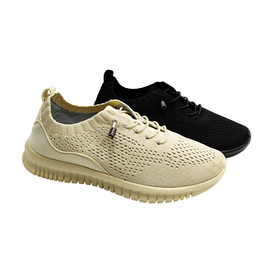 Zapatilla de punto elástico Yumas modelo Penélope