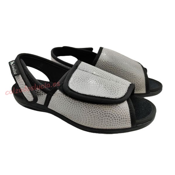 Zapatilla descubierta Salemédical de velcros