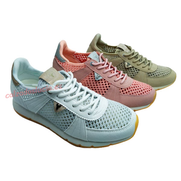 Zapatilla Sibila rejilla de Yumas