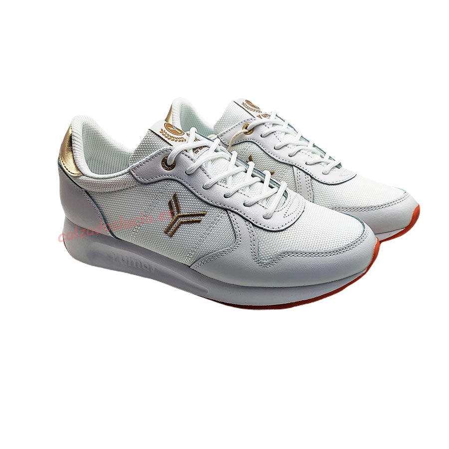 Zapatilla casual blanca Venus de Yumas