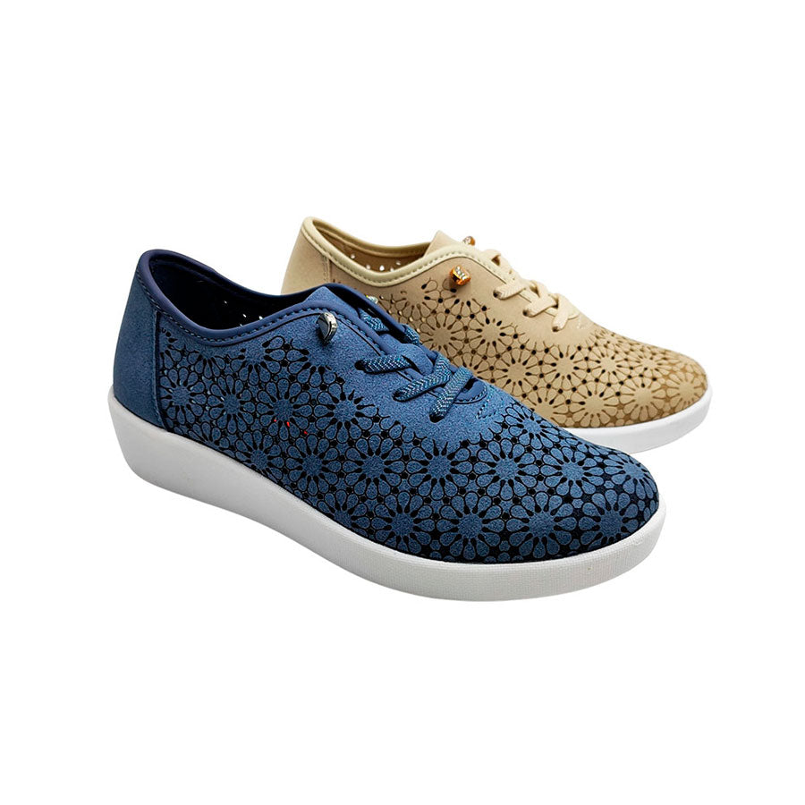 Zapato deportivo calado Doctor Cutillas con cuña