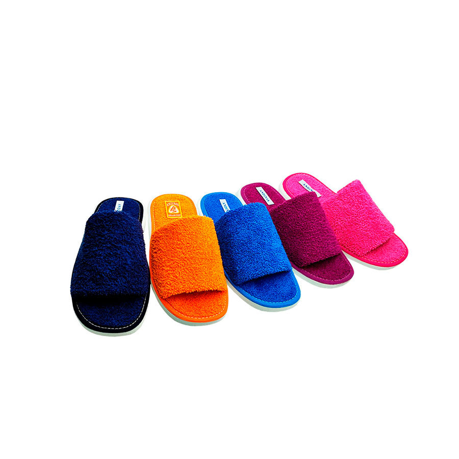 Zapatilla de rizo punta abierta de Andinas 550