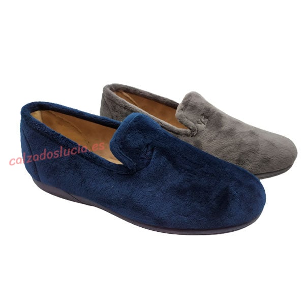 Zapatilla casa cerrada terciopelo de Vulca-Bicha