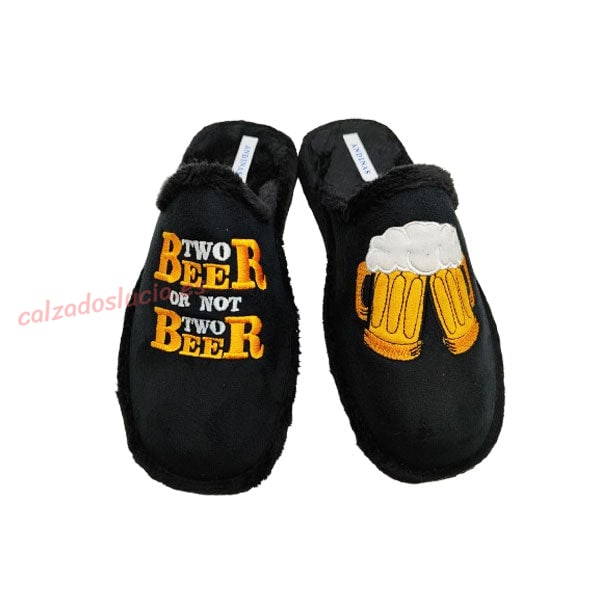 Zapatilla de casa cerveza de Andinas
