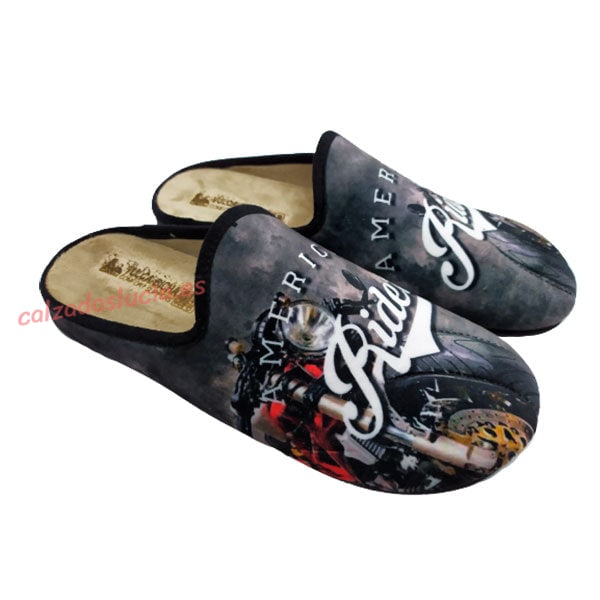 Zapatilla de casa American Rider de Vulca Bicha