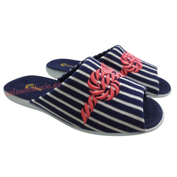 Zapatilla casa verano nudo marinero de Costa