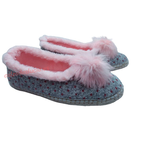 Zapatilla bailarina para suelos de madera