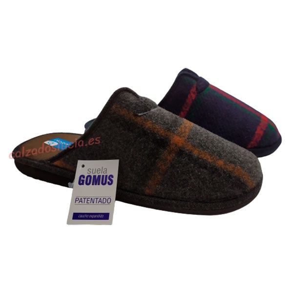 Zapatilla elegante cuadro de Niágara Confort