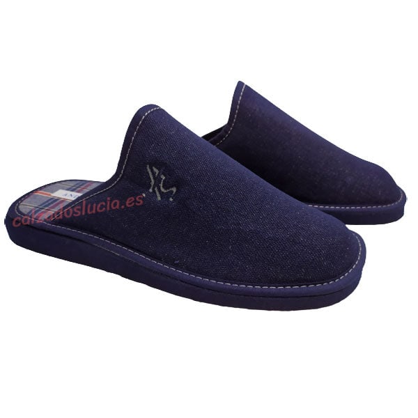 Zapatilla casa loneta vaquera entretiempo Andinas