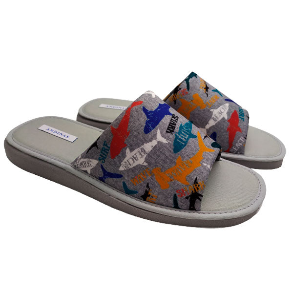 Zapatilla de casa verano ballenas de Andinas