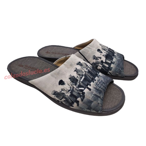 Zapatilla casa verano vintage de Vulca-Bicha