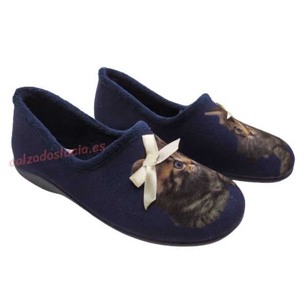 Zapatilla de casa gato de Andinas
