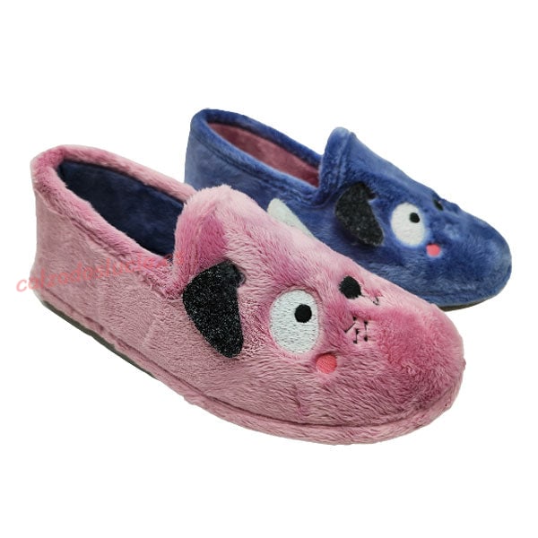 Zapatilla cerrada de casa perrito de Gomus