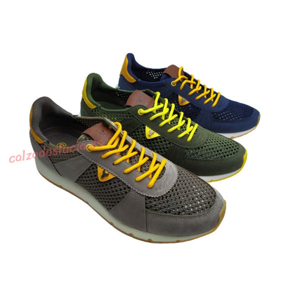 Zapatilla de rejilla Finlandia Yumas