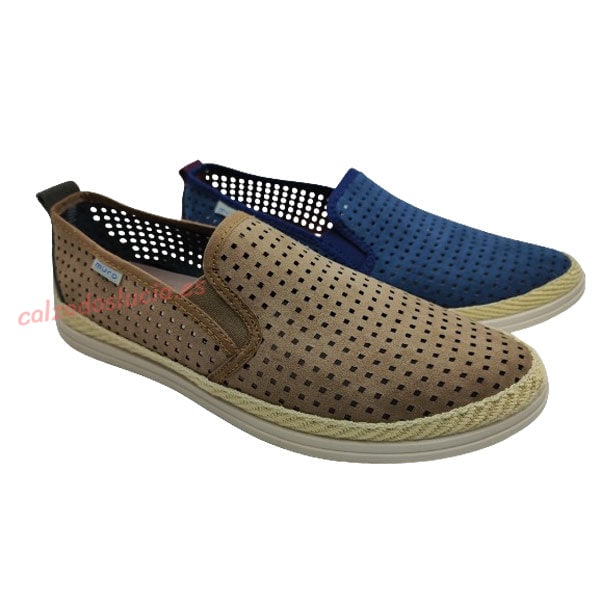 Zapatilla calle de rejilla Garrido Muro