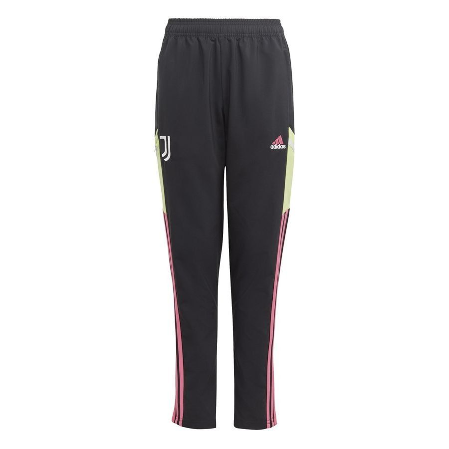 Juventus Pantalones de entrenamiento Condivo 22 Presentation - Negro/Rosa Niños