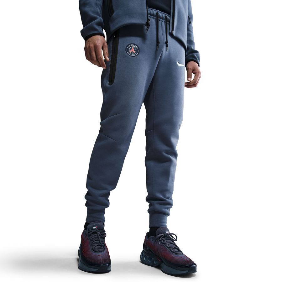 Paris Saint Germain Pantalones NSW Tech Fleece - Azul difuso/Blanco