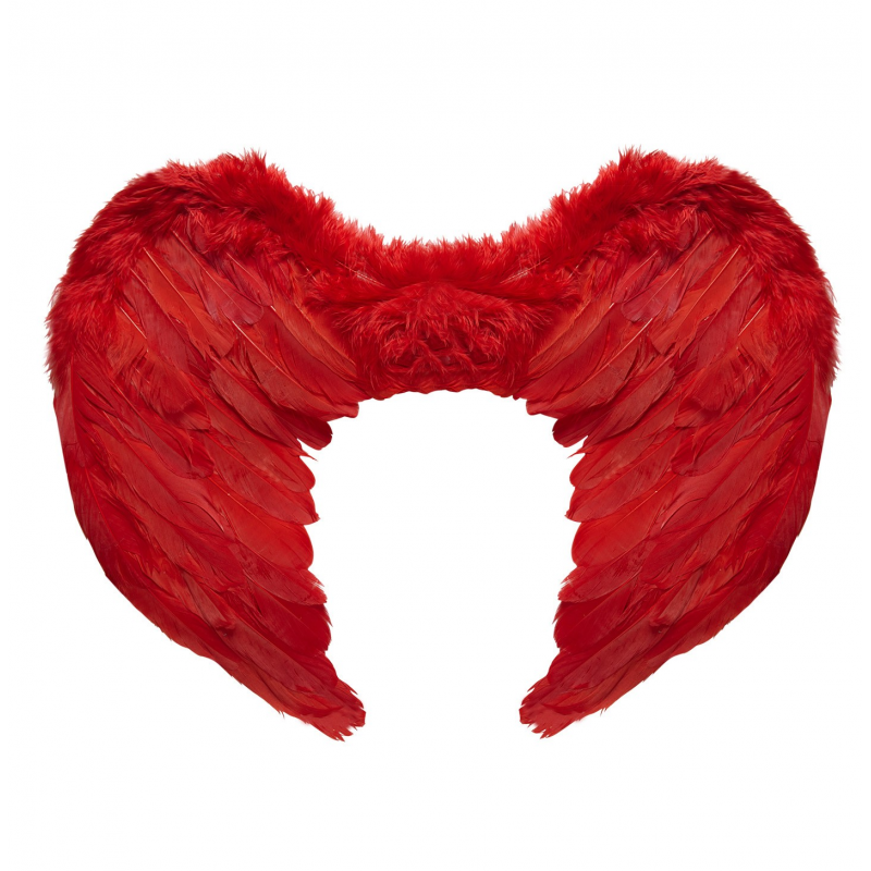 Alas de Angel color rojo, 60 cm-2B2-400-90007