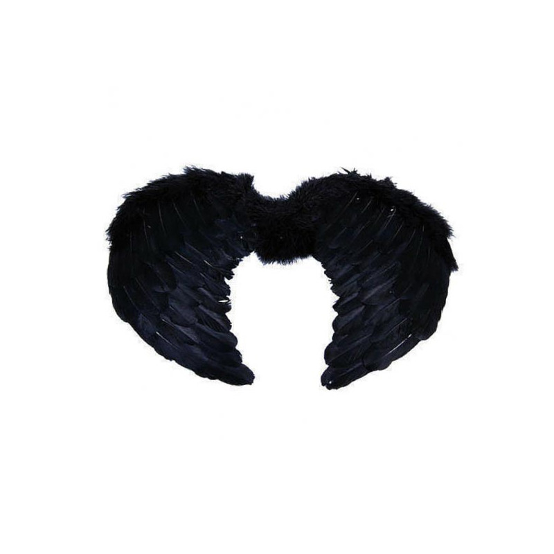 Alas de angel negras - 45 cm-90010