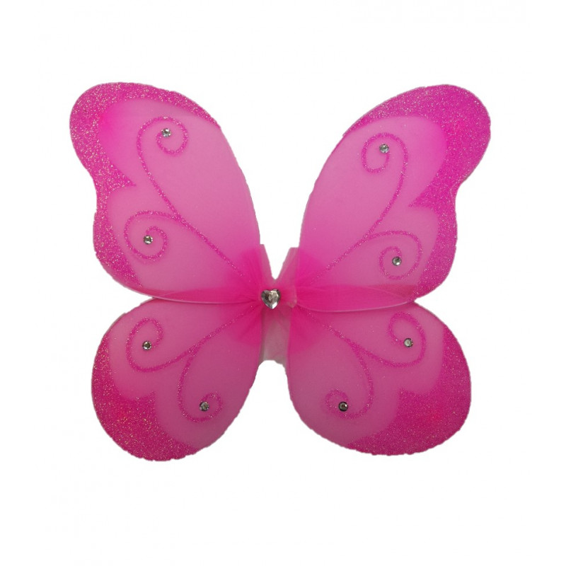 Alas De Mariposa Rosa Purpurina-2B1-200-A16231MLY