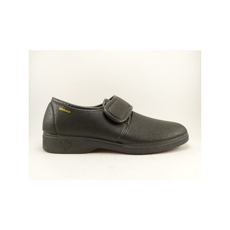 ALPARGATA CAB VELCRO CUEROFIL LISO