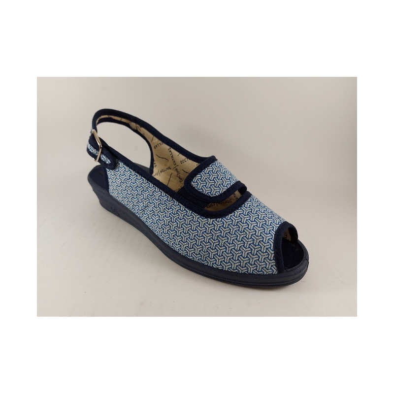 ALPARGATA SRA CUÑA DEDOS DESCUBIERTOS