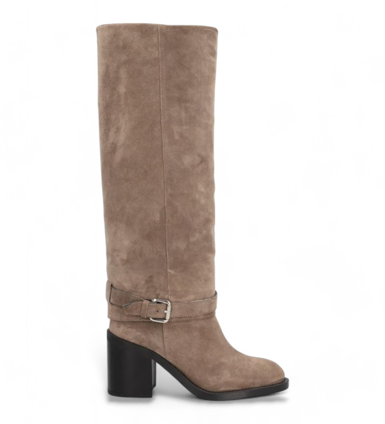 Alpe Botas de piel Selena beige