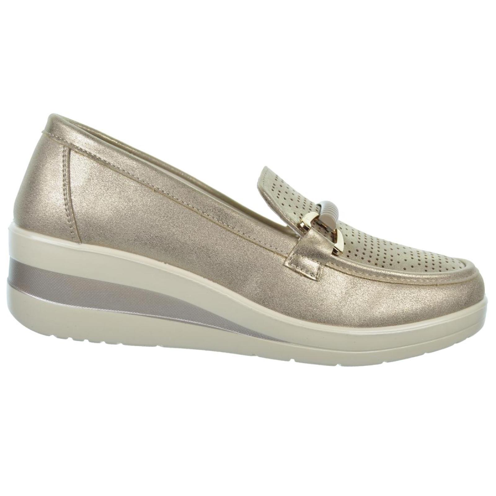 Amarpies 26301 Zapato Confort Cuña Suela Caucho Mujer