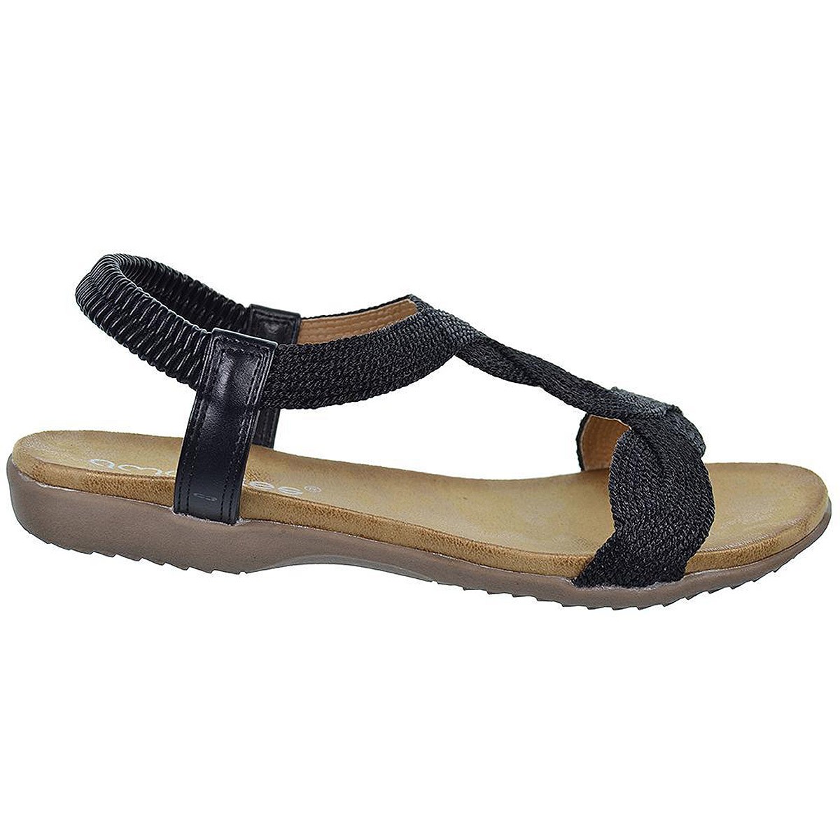 23572 Amarpies Sandalia Textil y Sintético Confort Mujer