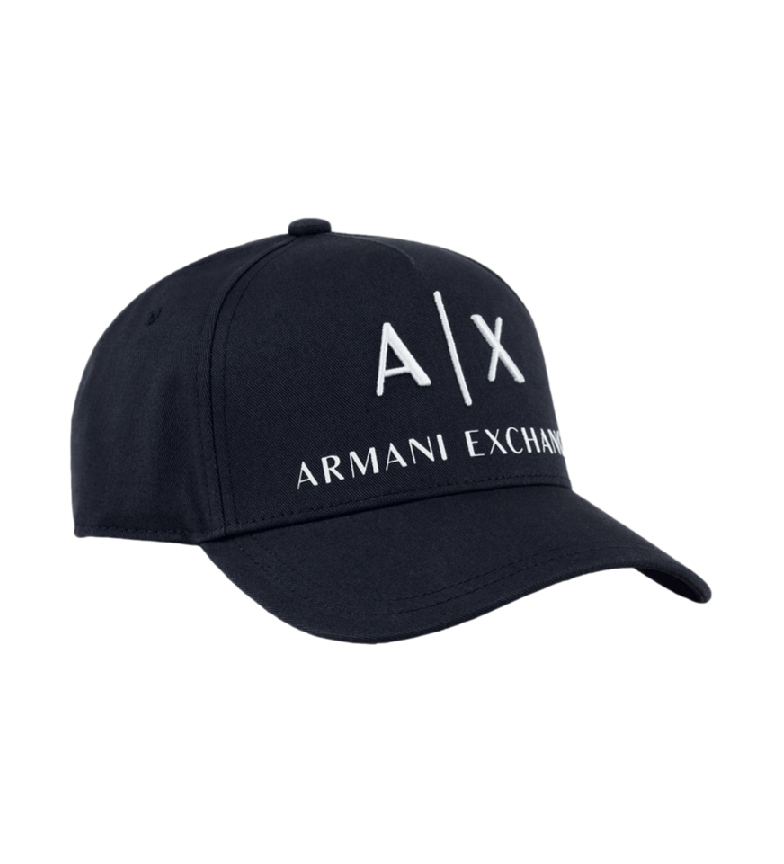 Armani Exchange Gorra negro marino