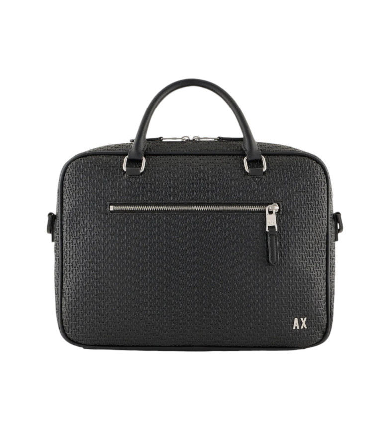 Armani Exchange Maletín bolsa negro